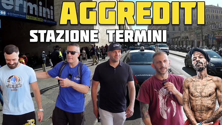 Attacked at Termini station by some immigrants while I was with an American Youtuber