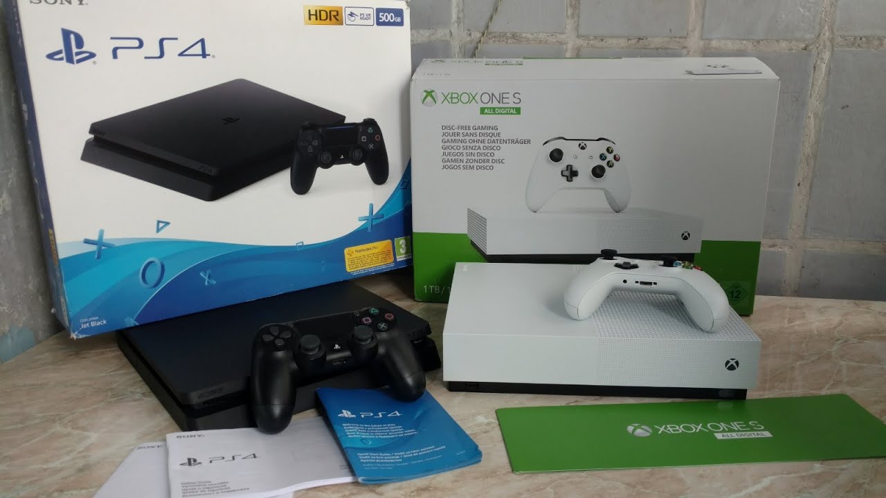 Обзор и сравнение бюджетных PS4 SLIM и XBOX ONE SLIM в