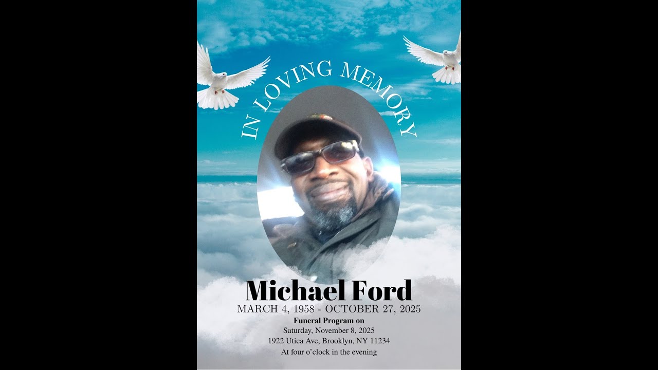 Michael Ford Funeral Service - YouTube