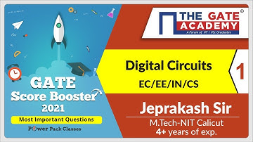 Part 1 | Digital Circuits GATE Questions | GATE Score Booster, GATE Revision | GATE 2021 Preparation