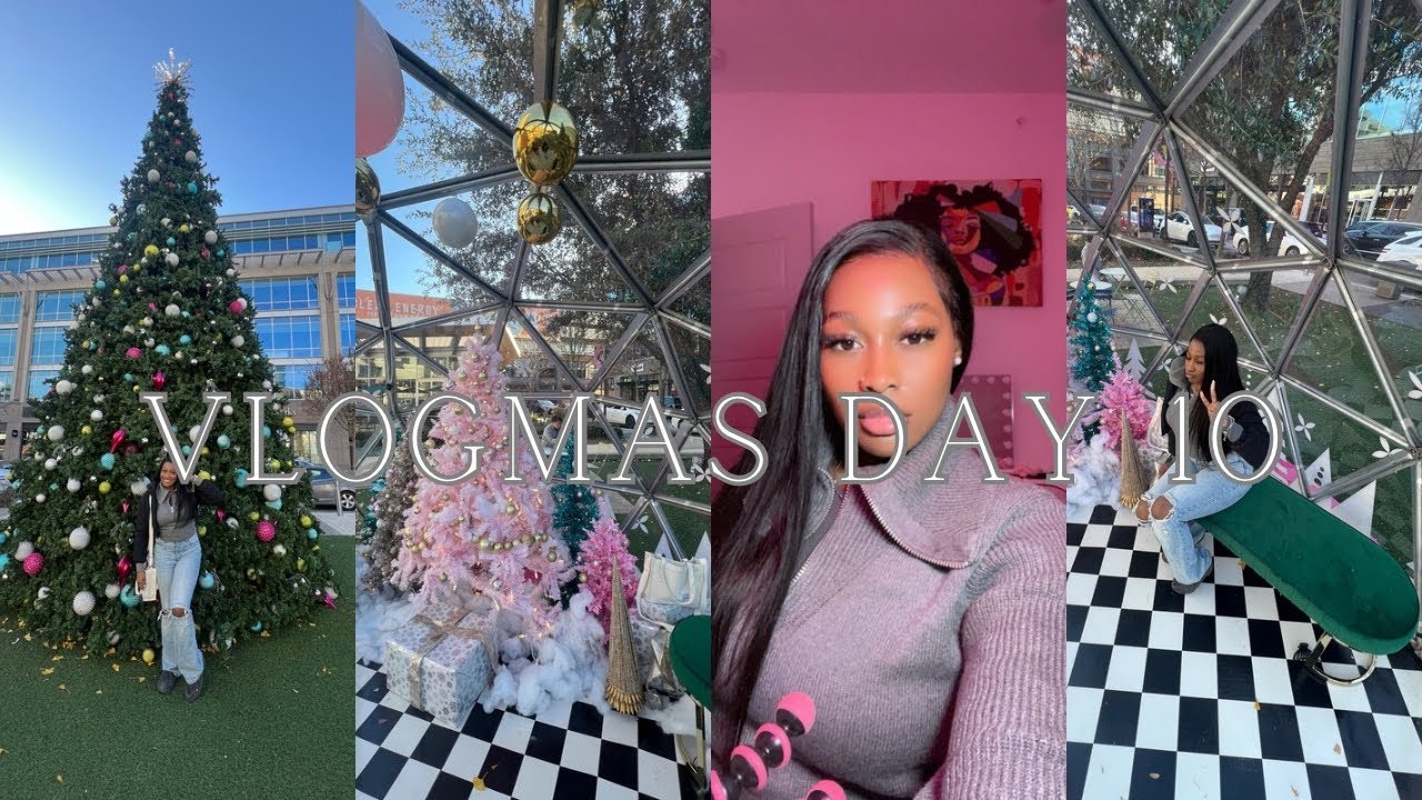 VLOGMAS DAY 10: SPEND THE DAY WITH ME - YouTube