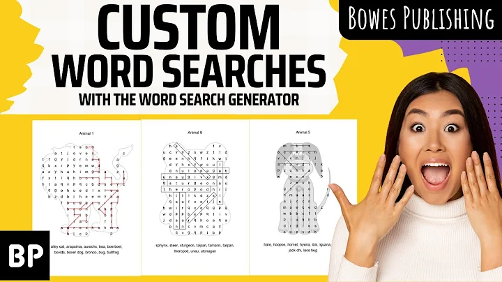 Create Custom Word Searches for Profit