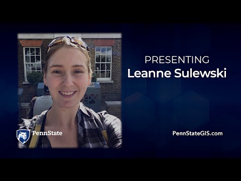 Leanne Sulewski faculty Geospatial Education at Penn State