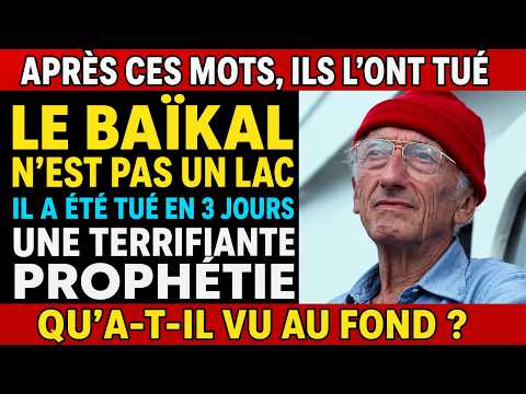 QUE CACHE LE FOND DU LAC BAÏKAL ? COUSTEAU L’A DÉCOUVERT ET EST MORT 3 JOURS PLUS TARD…