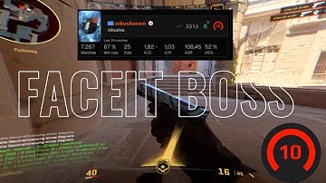 CS2 FACEIT LEVEL 10 BOSS
