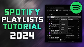 How to Create & Use Spotify Playlists in 2024 - Complete Tutorial / Walkthrough