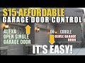 SMART GARAGE DOOR OPENER | $15 | eWeLINK Smart Control for Garage Doors | with ALEXA & Google HOME