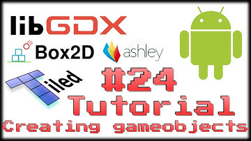 How to make your own 2D game *24* Creating gameobjects [Java|LibGDX|Box2D/-light|Ashley|Tiled]