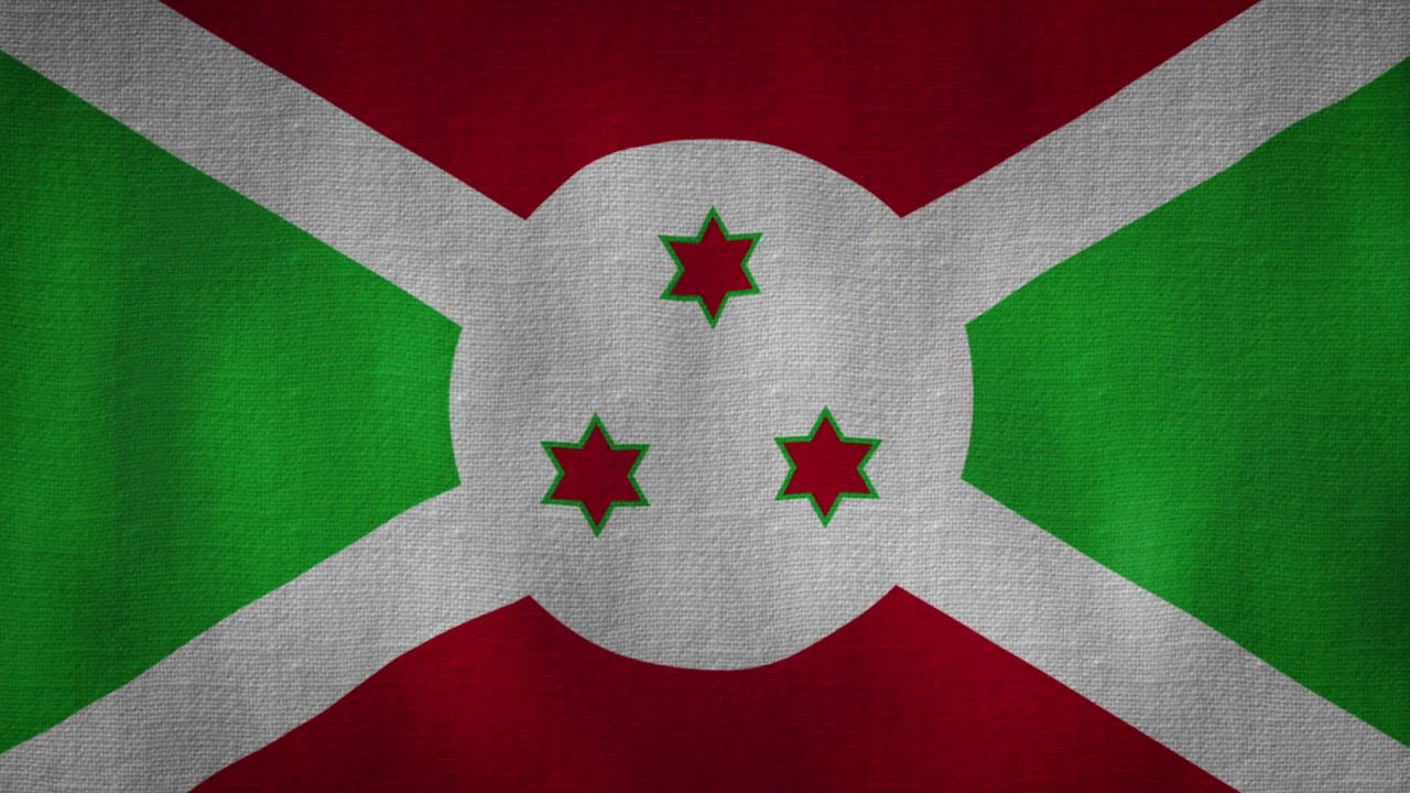 Flag Of Burundi Drapeau Du Burundi Youtube