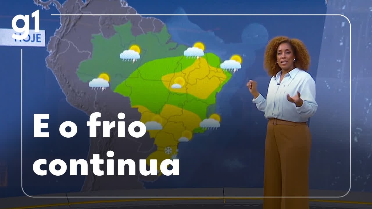 🥶 Previsão do tempo: nova frente fria chega na quinta e deve derrubar ainda mais as temperaturas