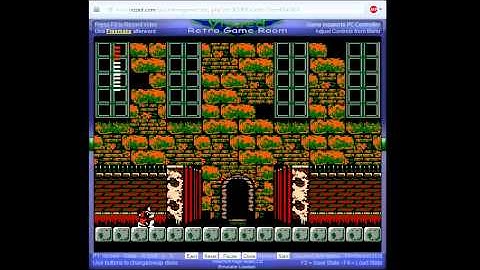 Dracula II - Noroi no Fuuin (FDS / Famicom Disk System) - Vizzed.com GamePlay