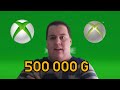 J'ai atteint les 500 000G de Gamerscore sur Xbox