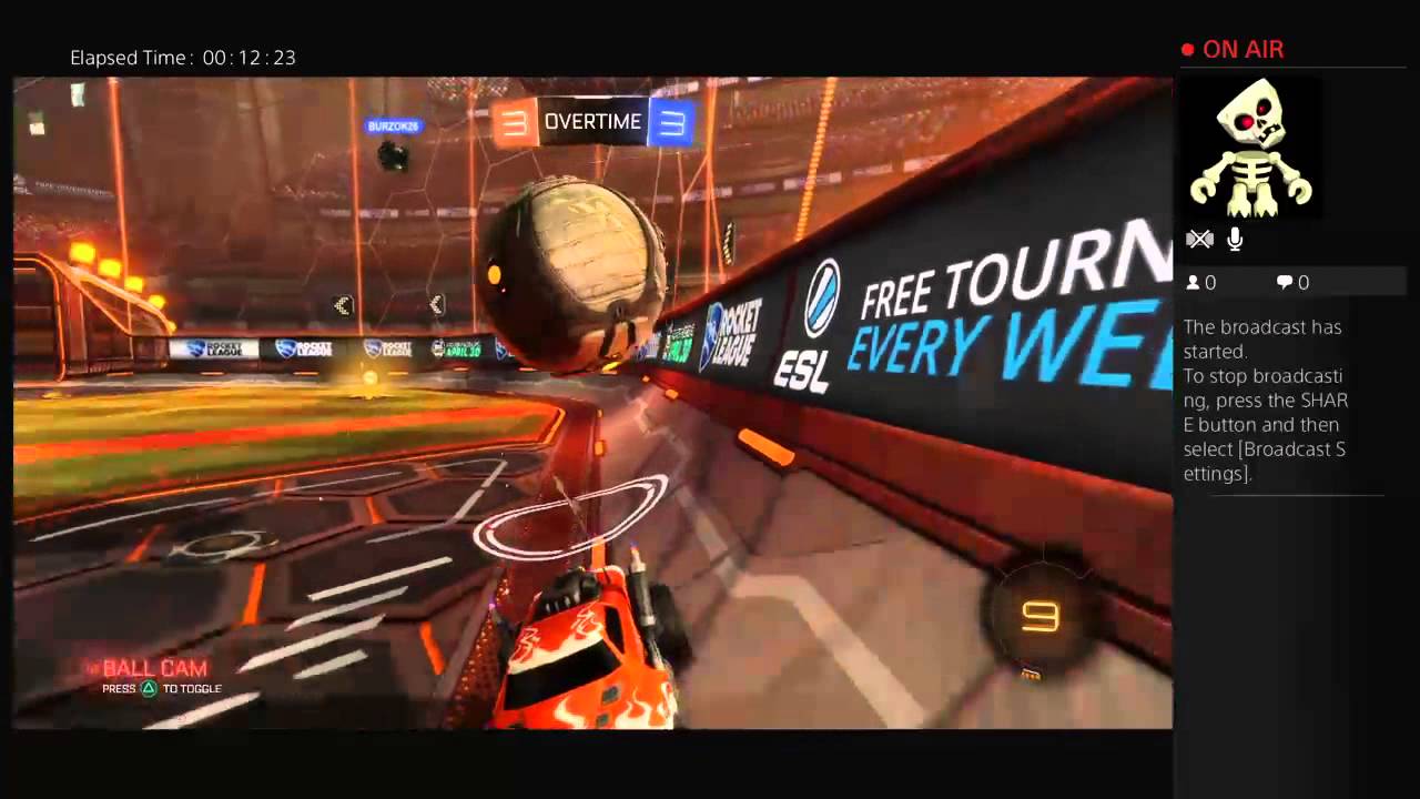 ZombieIncUK's Live Rocket League with JaiW13