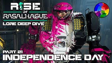 MechWarrior 5: Mercenaries (Part 21: Independence Day) - Lore Deep Dive (MW5 Rise of Rasalhague DLC)