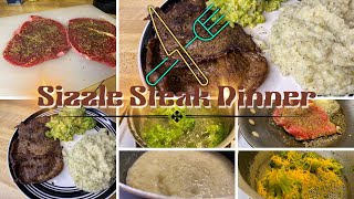 Let's Cook! | Sizzle Steak Dinner🥵🔥
