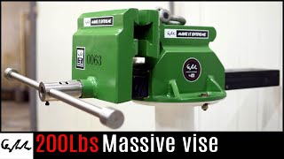 Making a massive metal vise