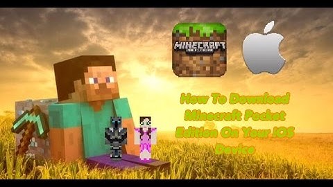 How To Get Minecraft Pocket Edition on iOS 9 iPad/iPhone/iPod! 2016! 🕹