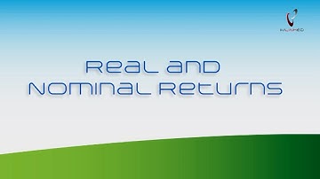 IMLinkEd - Real and Nominal Returns