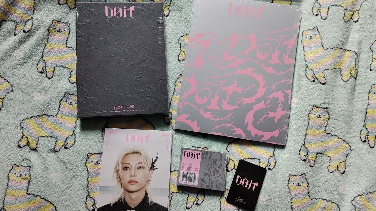 #unboxing 🌼 Stray Kids - SKZ IT TAPE (DO IT) 🌼 all versions + Music Korea pobs