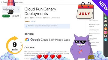 Cloud Run Canary Deployments | #2025 | #GSP1078  |#qwiklabs |Solution
