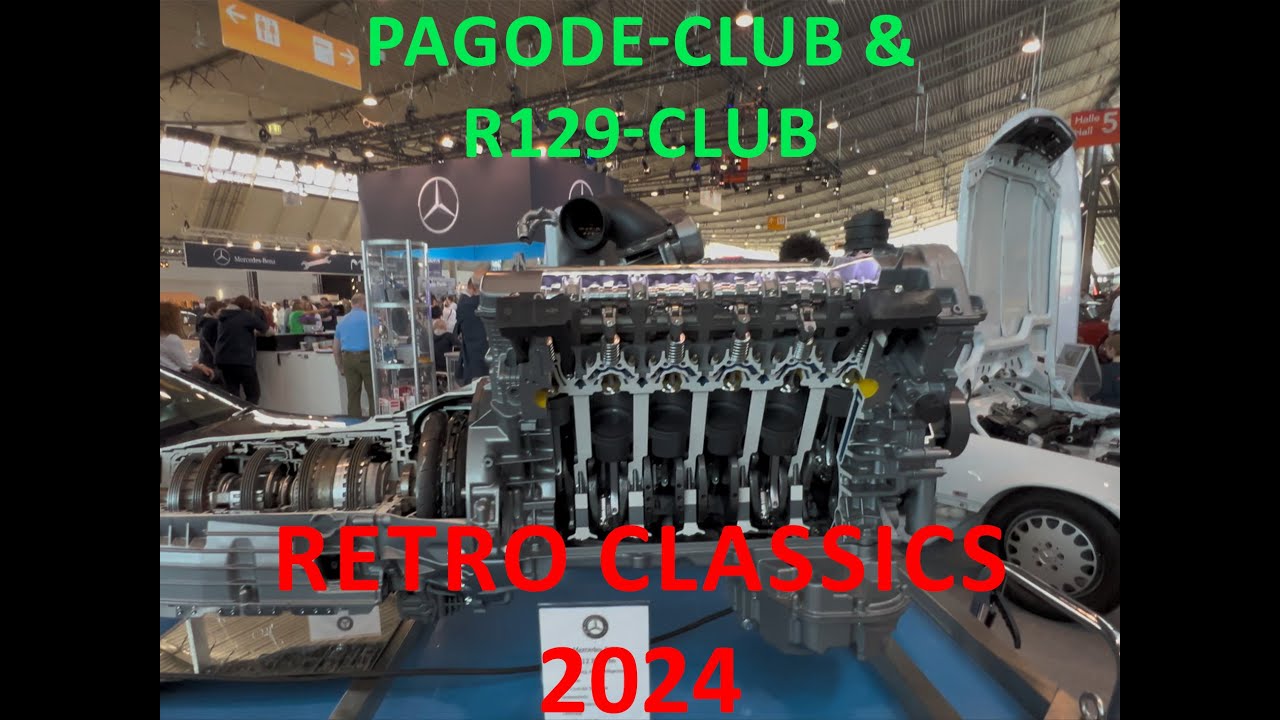 Retro Classics 2024 / Mercedes Benz Markenclubs / Pagode-Club / R129-Club / Halle 5