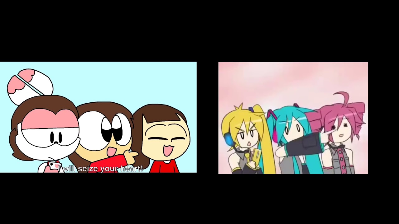 Triple Baka Comparison (QToons vs Original)