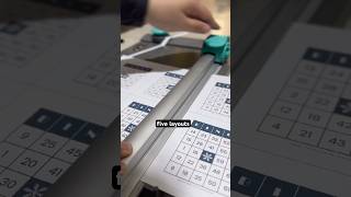 Preparing for bingo party #winter #bingo #gamenight #familygamenight