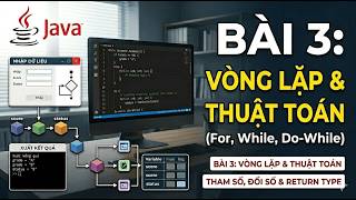 Java Căn Bản #3: Làm Chủ Vòng Lặp (For, While, Do-While), Break/Continue | Tự Học Lập Trình Java