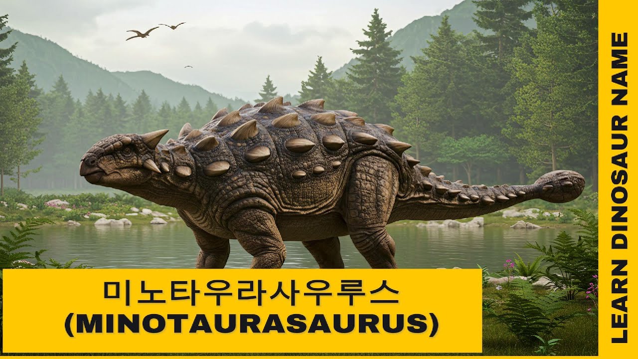 타임머신타고 공룡친구 만나러(미노타우라사우루스(MINOTAURASAURUS))