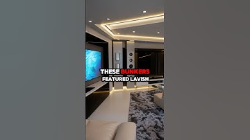 Inside Top Secret Luxury Bunkers For the Rich #bunker #doomsday #luxury