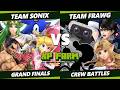 XP FARM CREW BATTLE GRAND FINALS - Team Sonix Vs. Team Frawg - Smash Ultimate - SSBU