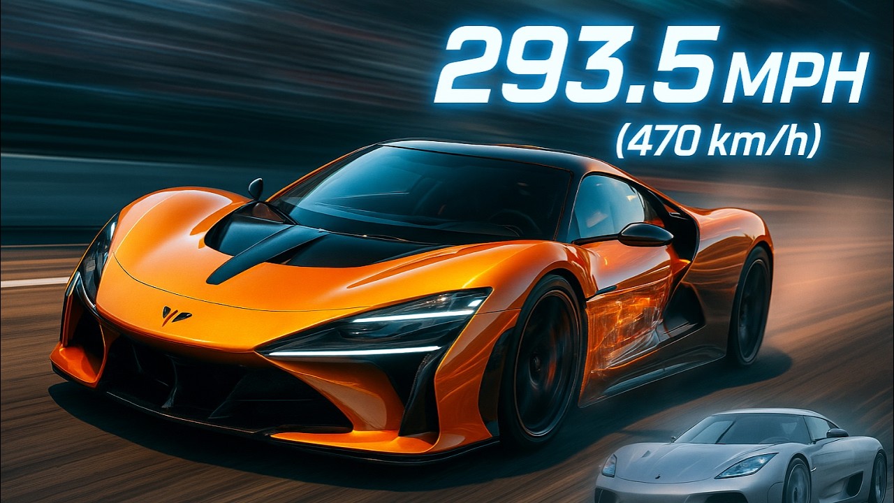 NEW RECORD! The WORLD'S FASTEST Ev Car at 470 KM/H: Introducing the YangWang U9