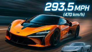 NEW RECORD! The WORLD'S FASTEST Ev Car at 470 KM/H: Introducing the YangWang U9