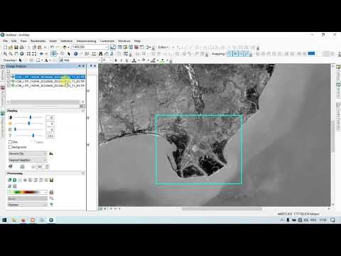 Clip Multiple Raster using ArcMap (Image Analysis Tool)