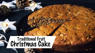 Traditional Holiday Fruitcake Recipe | Easy Fruit Cake for Christmas