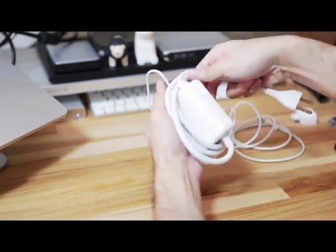 Mac筆電 電源線 收納整理