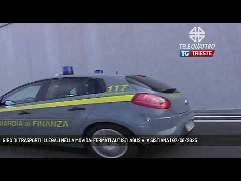 GIRO DI TRASPORTI ILLEGALI NELLA MOVIDA: FERMATI AUTISTI ABUSIVI A SISTIANA | 07/08/2025