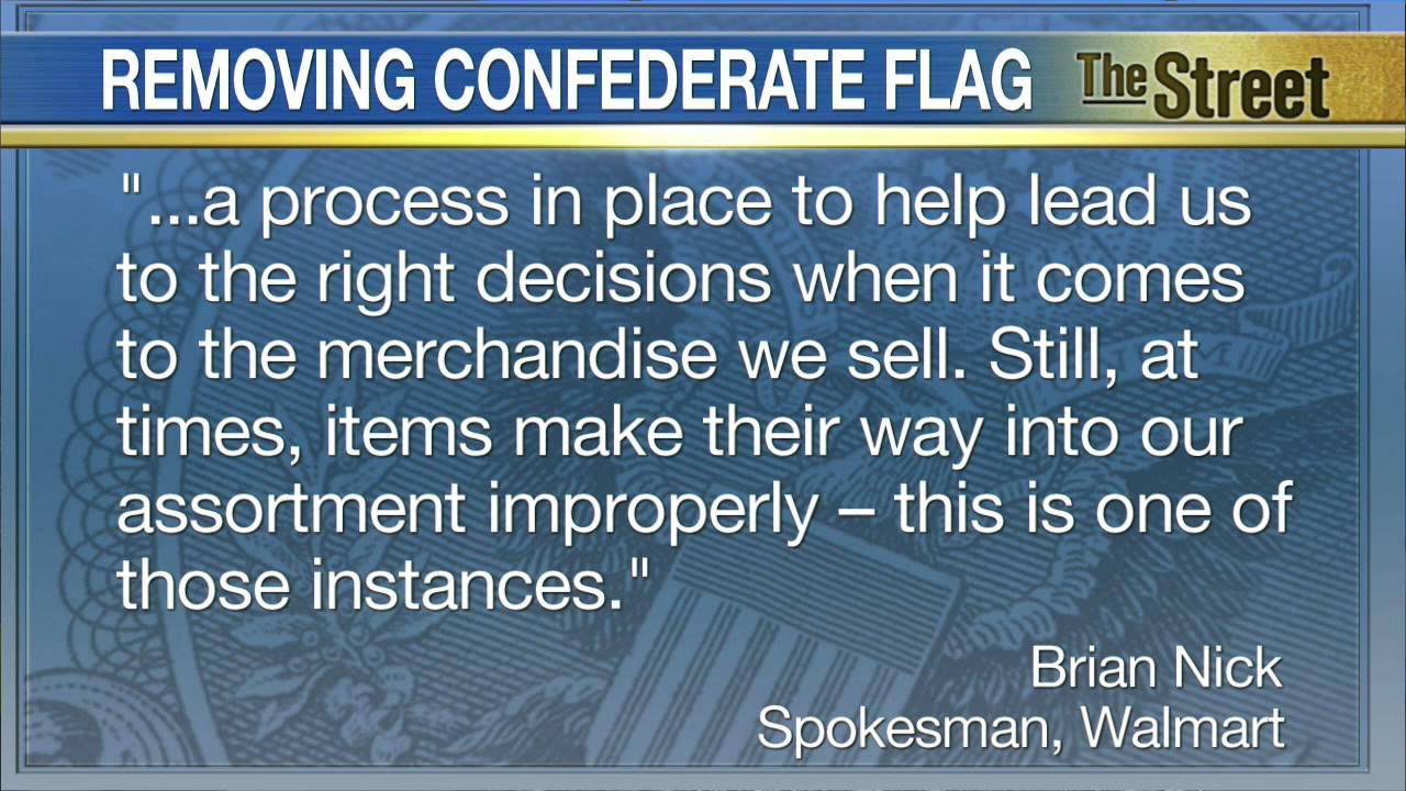 Walmart, Sears Pulling Confederate Flag After Charleston Shooting