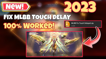 *NEW* MLBB CONFIG FIX TOUCH DELAY | New Season For New Update In Mobile Legends | MLBB