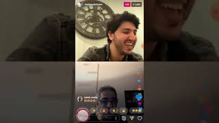 فاكر لما تقولي حسيبك - فضل شاكر و ابنه محمد لايف على انستغرام