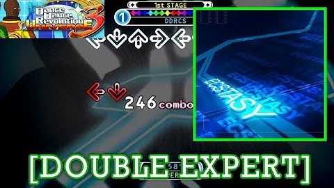 【DDR UNIVERSE 3(DLC)】 ECSTASY / d-complex [DOUBLE EXPERT] 譜面確認＋Play