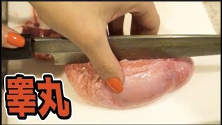 猪の睾丸でステーキ作るきゃぷ!! 　PDS