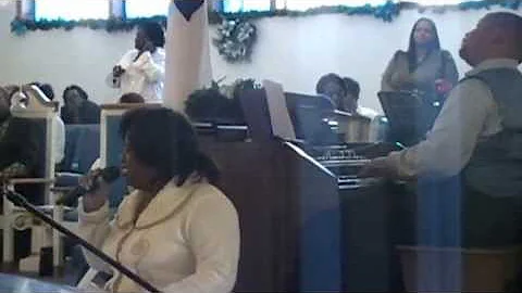 Sister Darlene Cawthon Warren Singing At Mother Wi...