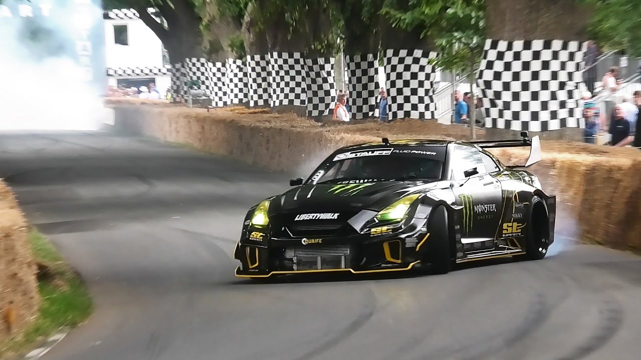 Goodwood Festival of Speed 2022 Best of DRIFT Cars - BURNOUTS, CRASHES and POWERSLIDES!