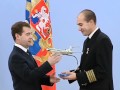 Церемония награждения экипажа «Ту-154»
