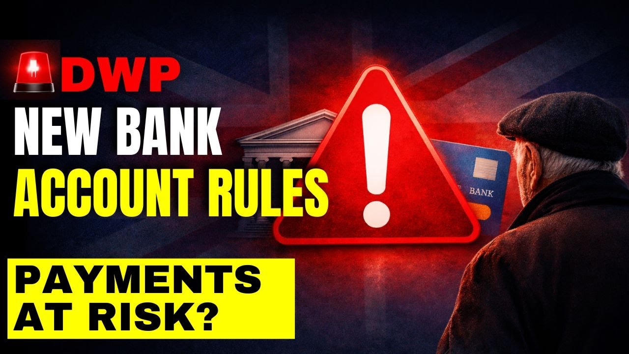🚨 DWP WARNING: New Bank Account Rules Hit Pensioners This Mid-January!