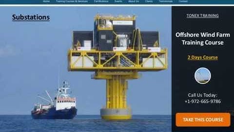 Offshore Wind Farm Training Course | Tonex.Com