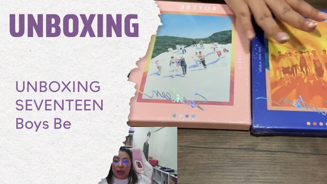 UNBOXING] #SEVENTEEN 2nd Mini Album #BOYSBE (En Vivo) - YouTube