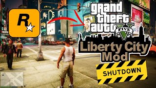 Rockstar Shuts Down Liberty City Preservation Project Mod GTA V #gtav #libertycity #modsgta5