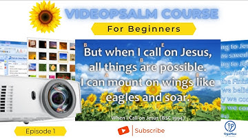 01 - VideoPsalm Tutorial: Elevate Your Church Worship with This Projection App | Comprehensive Guide